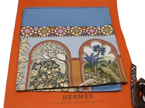 les jardins d'andalousie hermes|Les Jardins D' Andalousie Hermes Scarf by Aline Honore 90 cm .